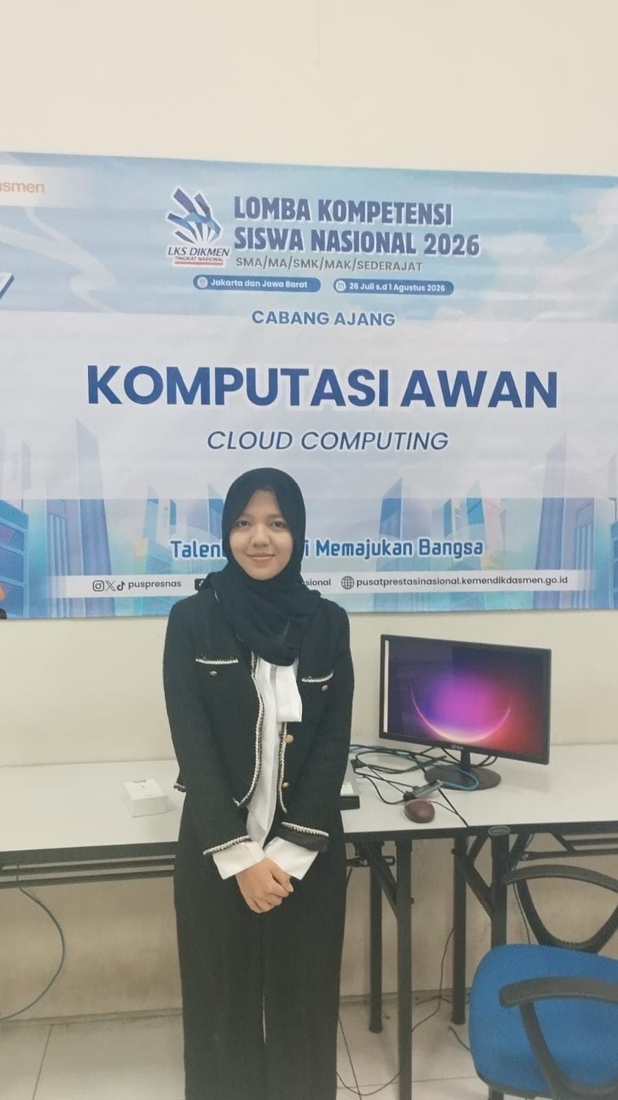 SMKN 13 Bandung has represented West Java in the National Cloud Computing Competition for four consecutive years.